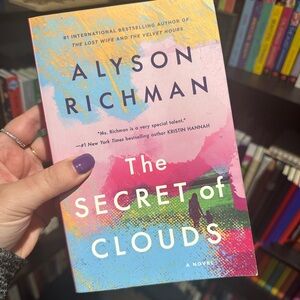 6/$30 The Secret of Clouds by Alyson Richman Book Novel Fiction
